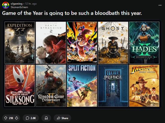 融金牛 神仙打架玩家赢麻！网友热议2025年度最佳竞争太激烈