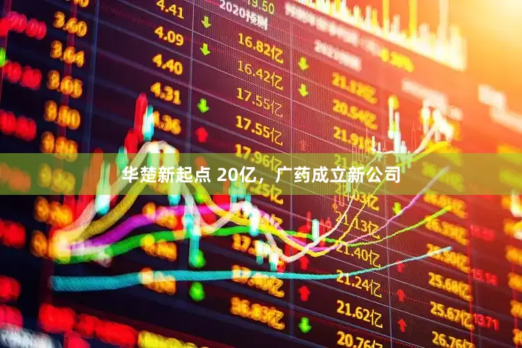 华楚新起点 20亿，广药成立新公司