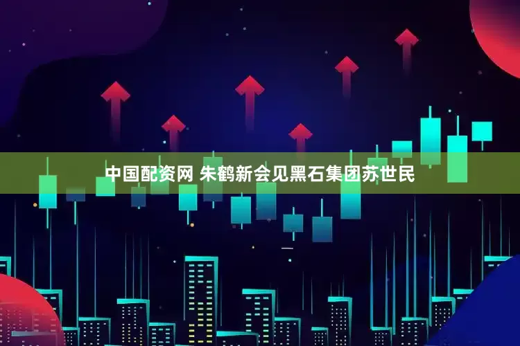 中国配资网 朱鹤新会见黑石集团苏世民